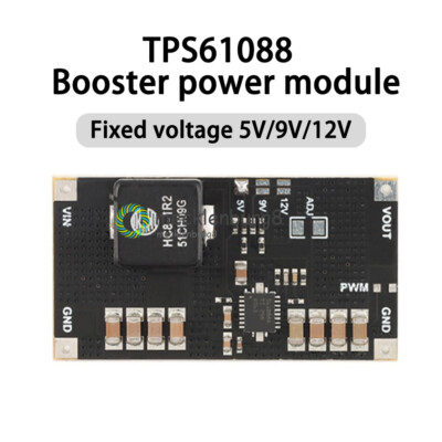 5/9/12V TPS61088 Step-Up Switching Power Supply Module 1MHz 10A Switch Frequency