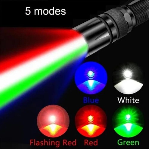 Linterna 4 en 1 Multicolor LED Zoom Exterior Caza Fotográfica Selfie Totch - Imagen 10 de 18