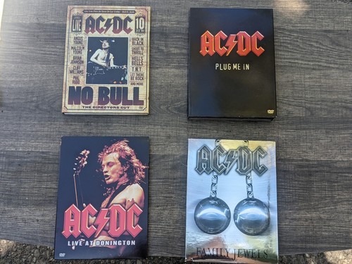 AC DC dvd ACDC CONCERT LIVE LOT heavy metal no bull donnington plug me in family - Picture 2 of 6