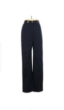 St. John by Marie Gray Women Navy Blue Casual Straight Leg Pants Size 6 Trousers