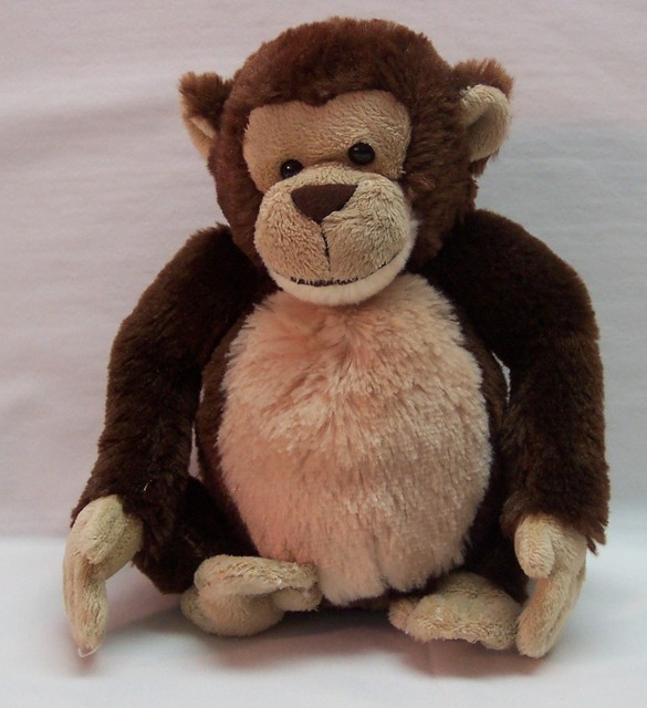 GANZ kinz CUTE SOFT CHIMPANZEE 7" Plush Stuffed Animal Toy eBay