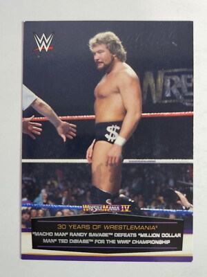 2014 Topps WWE Road to Wrestlemania 30 Years #8 ''MILLION DOLLAR MAN'' TED DiBIASE