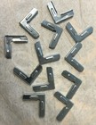 7/16" X 1-1/4" METAL SCREEN DOOR CORNERS LOT OF 12 
