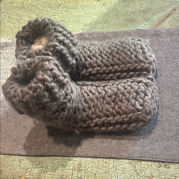 PANTOFOLA D’ORO Anthropologie Ciabatte Limone Lavorate a Mano Cabina Polsini Donna S M Tg 5 7