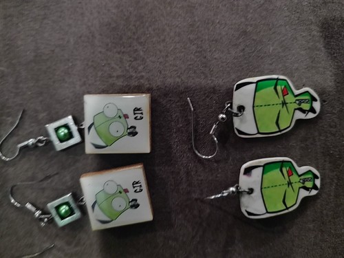 Invader Zim Earrings Bundle - Picture 3 of 4