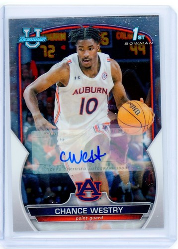 Pick your Card 2022-23 Bowman Chrome University Prospect Autographs - Picture 100 of 113