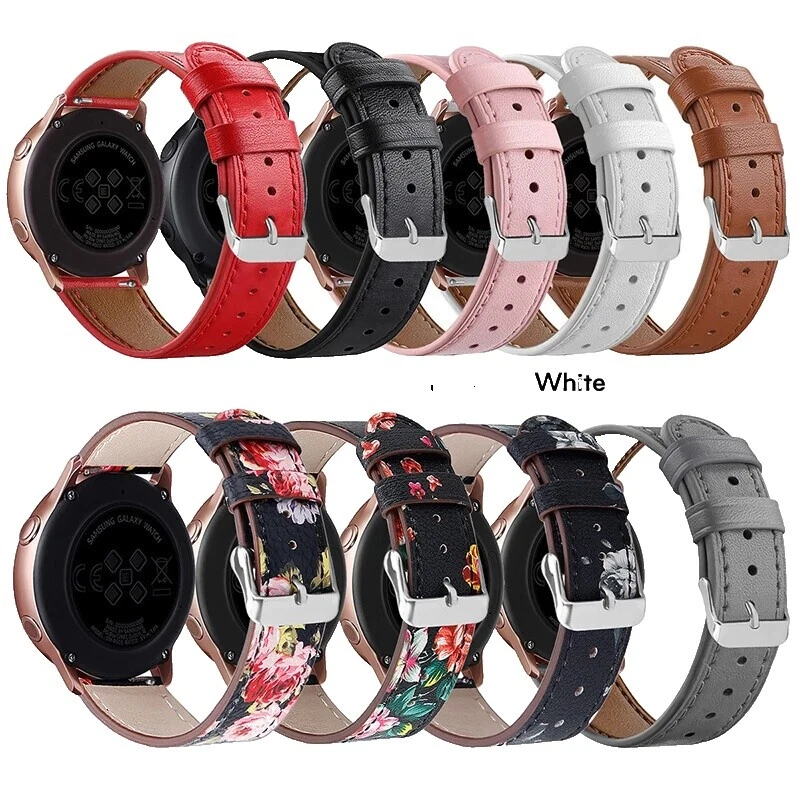 Samsung Two-Piece Strap Leather Wristwatch Bands