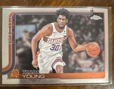 2025-26 Topps Chrome Thaddeus Young Phoenix Suns NBA Card #135