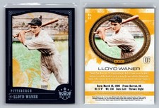 2018 Panini Diamond Kings #13 Lloyd Waner Framed Gray #/99