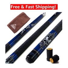 Elegant 58" Maple Pool Cue Stick Kit - 21oz, Perfect for Players  Collectors