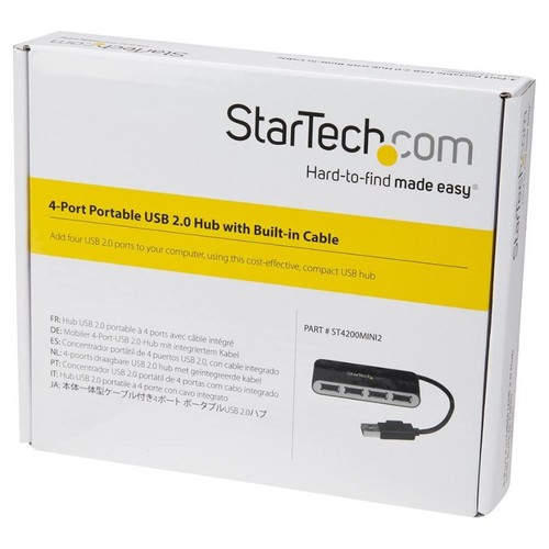STARTECH - 4 Poorten USB 2.0 Hub - Afbeelding 6 van 6