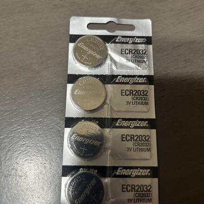 Lot of 5 Energizer ECR2032 Genuine Fresh Date CR2032 2032 Lithium 3V Batteries