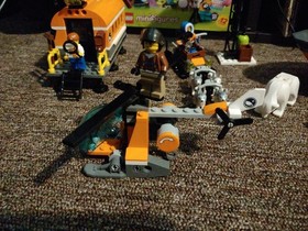 LEGO City 60062 Arctic Icebreaker Complete No Box Or Manuals