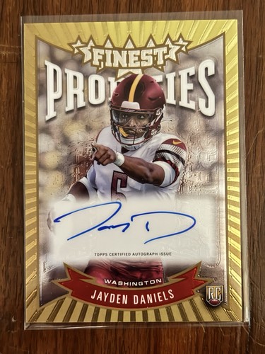 2024 Topps Finest - Prodigies Auto Jayden Daniels #P-JD