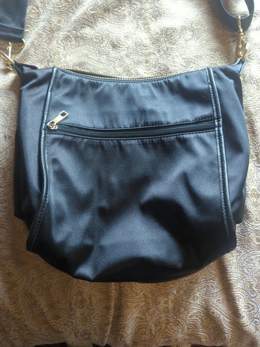 Vintage Blue Convertible Backpack, Large Nylon Shoulder‎ Bag | Sondra Roberts Sondra Roberts | Bags | Sondra Roberts Blue Backpack | Poshmark main image 3