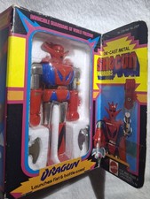 1977 Mattel DRAGUN 5  Die-Cast SHOGUN WARRIORS MIB Complete