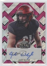 2022 Leaf Metal Draft Portrait Auto Pink Wave 2/15 Josh Whyle #PA-JW3 Auto 4z8