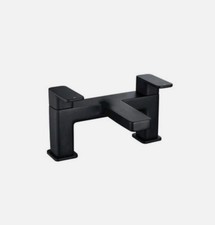 Tre Mercati Deck Mounted Bath Filler Tap Mixer Matte Black TM9137BL RRP: £235