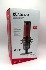 HyperX QuadCast USB Condenser Microphone Anti-Vibration PC Mac PS5 PS4 CIB