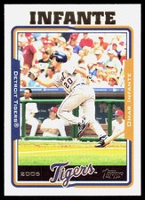 2005 Topps #538 Omar Infante - EX