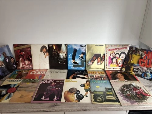 Job Lot x20 Various Mixed Vinyl 12” Albums - Sister Sledge ABBA ELVIS ETC