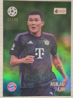 Topps Merlin Heritage 23-24 Min Jae Kim Bayern München Parallel /49