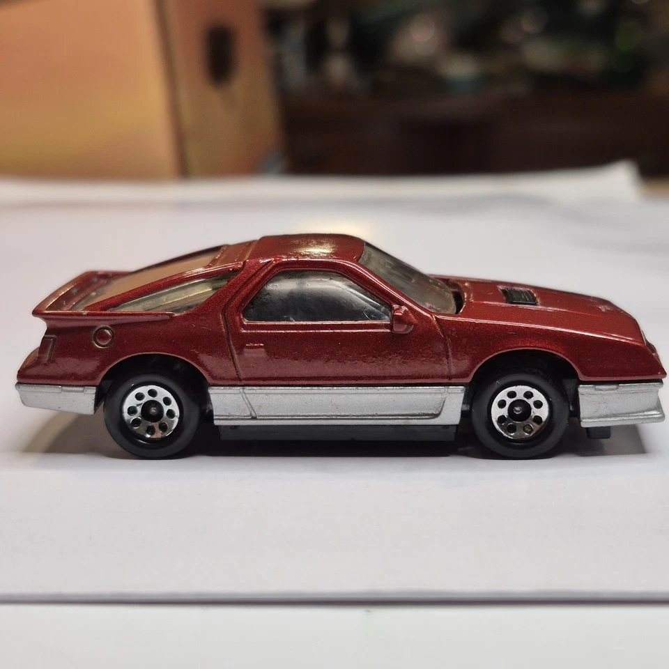 Dodge Daytona Turbo-Z 1984 Matchbox de colección hecho en Inglaterra 1983 modelo a escala 1:58 Foto 4 de 4