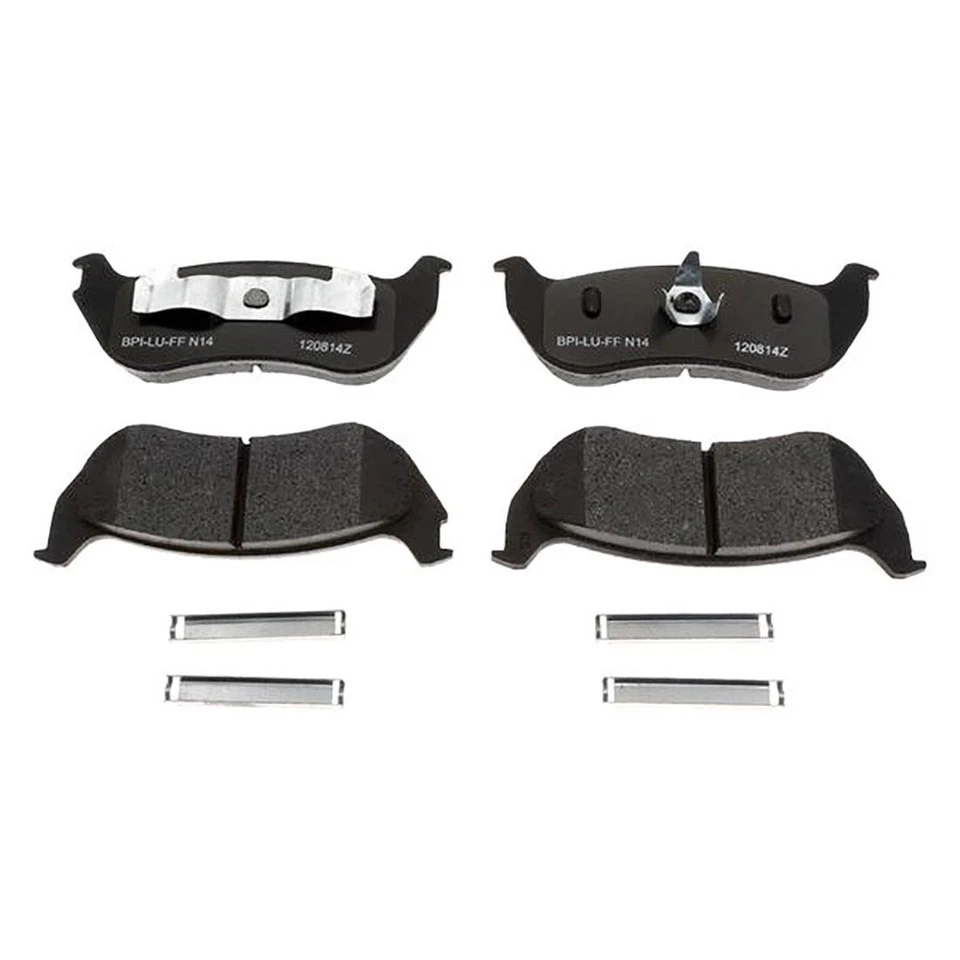 Pastillas de freno delanteras y traseras de cerámica R-Line 2003 para Jeep TJ - Raybestos Foto 2 de 4