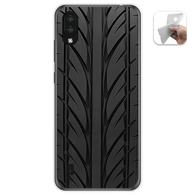 Tumundosmartphone Funda TPU Flexible Für Zte Blade A5 2020 Neumatico Zeichnungen