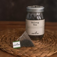 Everyday Mason Jar Tea 16 Biodegradable Pyramid Tea Bags by Charbrew