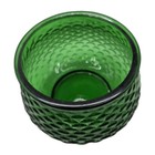 E. O. Brody Green Glass "Fish" Bowl. Made in Cleveland Ohio, U.S.A.  — photo 4