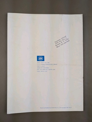 Dokorder Model 8060 Maintenance Manual D-1117 - Picture 2 of 3