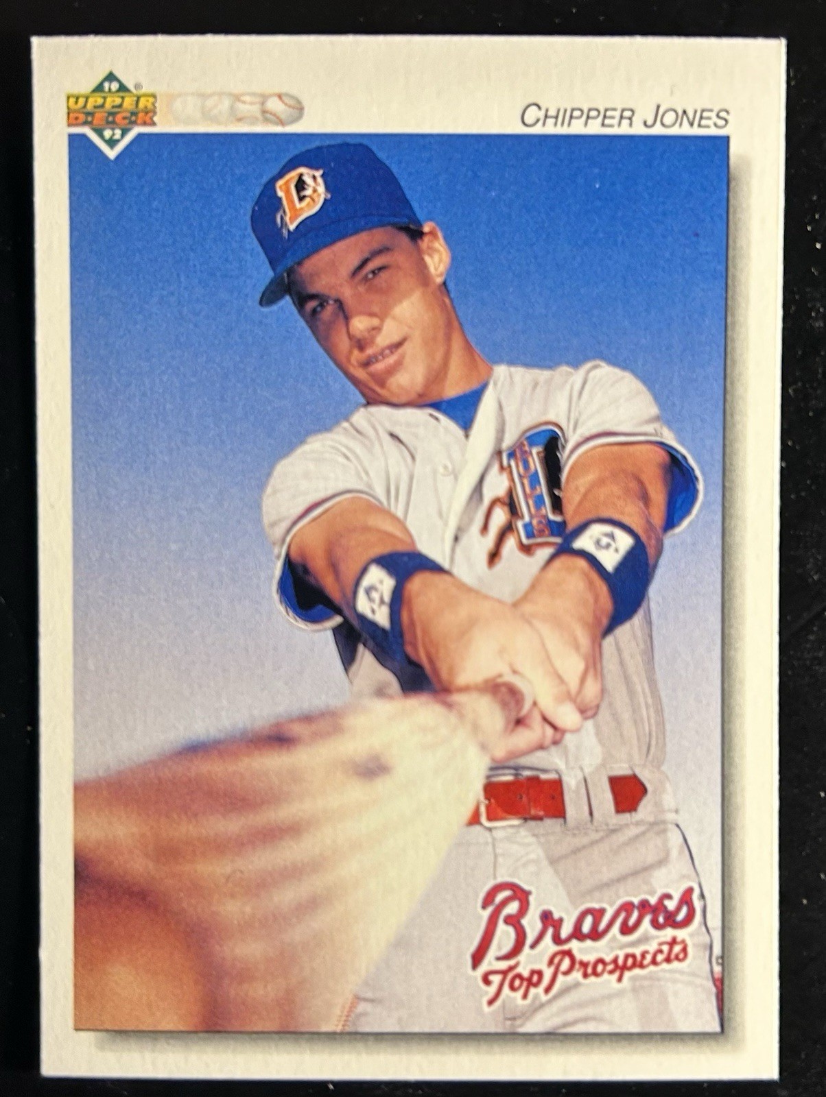 Chipper Jones 1992 Upper Deck Minor League #165 Greenville Braves