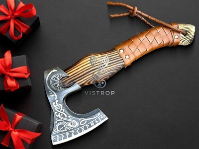 Viking Axe Gift Idea, Norse Battle Axe Style, Viking Gift