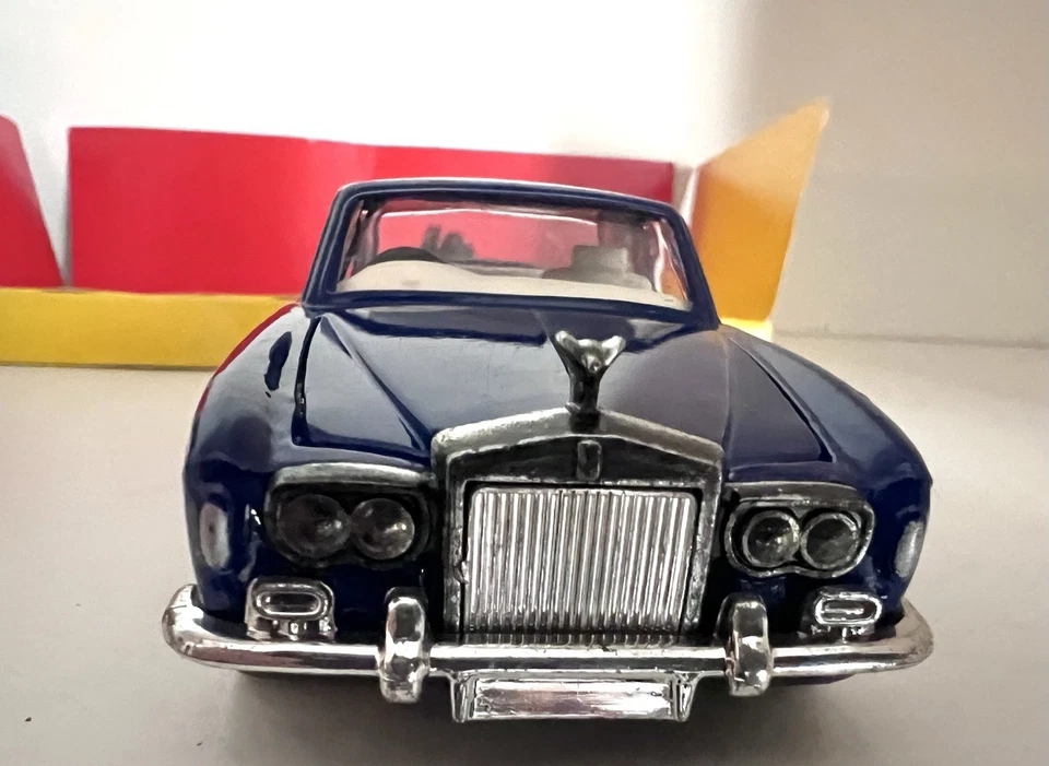 CORGI TOYS 1979 VINTAGE ROLLS-ROYCE CORNICHE- METALLIC BLUE - MIB - Image 4 of 4