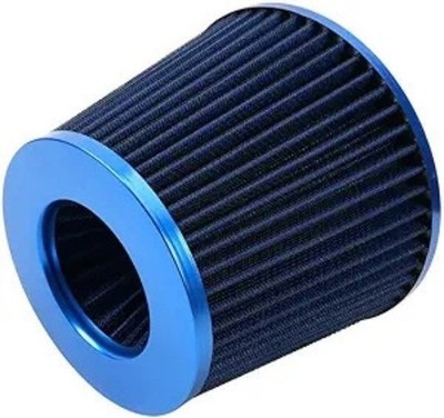 3'' Inlet High Flow Clamp-On Cold Air Intake Filter Cleaner 76mm Co Color: Blue