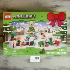 ⭐️SHIPS TODAY⭐️ LEGO Minecraft Advent Calendar 24 Days Christmas 2025 New 21280