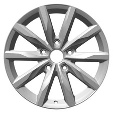 For Volkswagen Touareg 11-13 Alloy Factory Wheel 10 I-spoke Bright Silver 18x8
