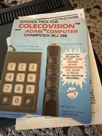 ColecoVision Console  Joystick Pack Adam Computer RCJ 388 WORKS