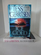 The Surgeon & Ice Cold by Tess Gerritsen Hardcover Medical Crime Thriller