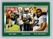 2006 Topps Total #253 Albert Haynesworth / Travis LaBoy / Randy Starks Titans