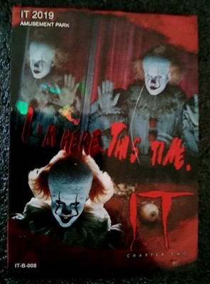 It Es Movie Pennywise Card Chapter Two No.IT-B-008 Derry