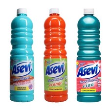 Asevi Concentrated Floor Cleaners with Intense Scent for All Types of Floors