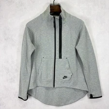 Nike Tech Fleece Jacket Mens Extra Large XL Gray Full Zip Sportswear Stretch