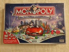 Monopoly The Here & Now Limited Edition Board Game Parker 2005.