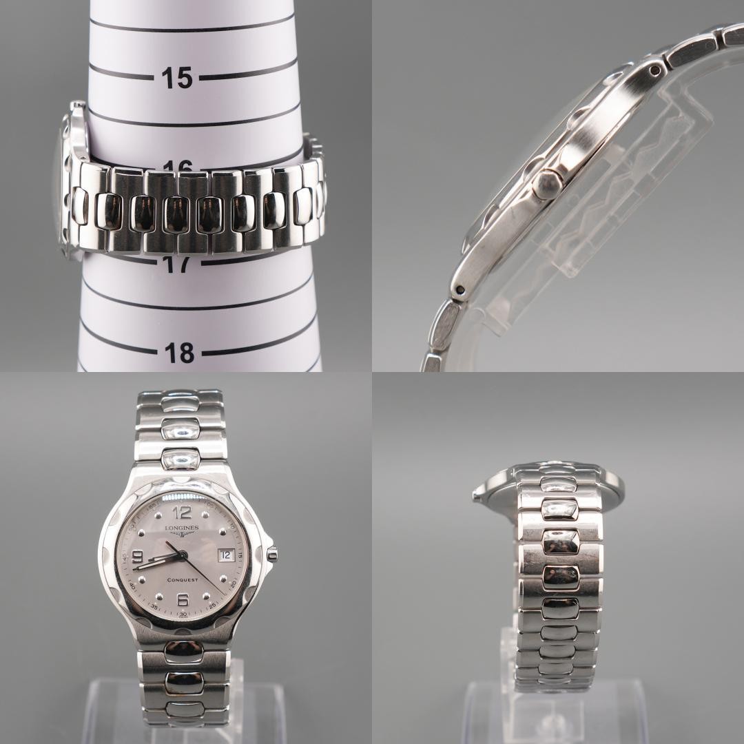 Operation Longines Conquest Date Watch Battery Qu… - image 6