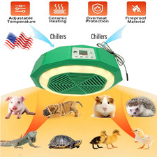 Chicken Coop Heater for Winter Chicken Coop Brooder Heater W/Poultry Heating Fan