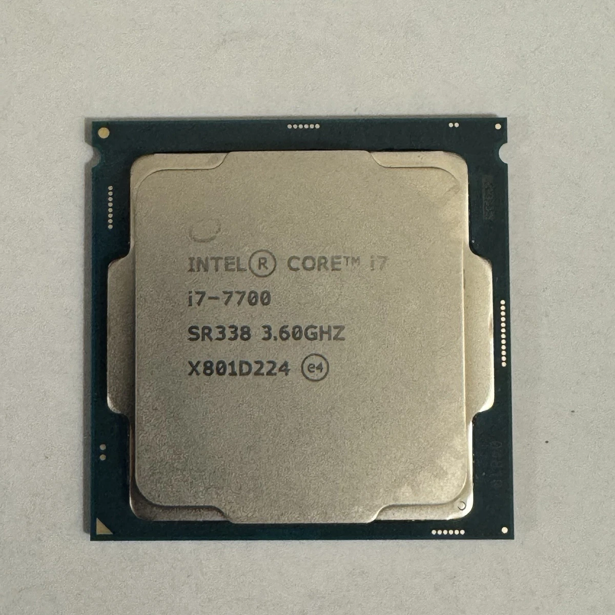 Intel Computer Processors Intel Core i7-7700 Processor Model for