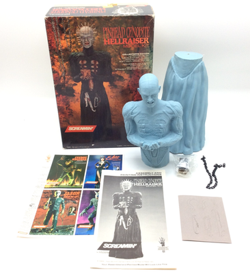 Vintage 1989 Screamin' Products Hellraiser PINHEAD CENOBITE Vinyl