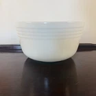 Pyrex Hamilton Beach Vintage Milk Glass Mixer Bowl 1950s Ribbed #12